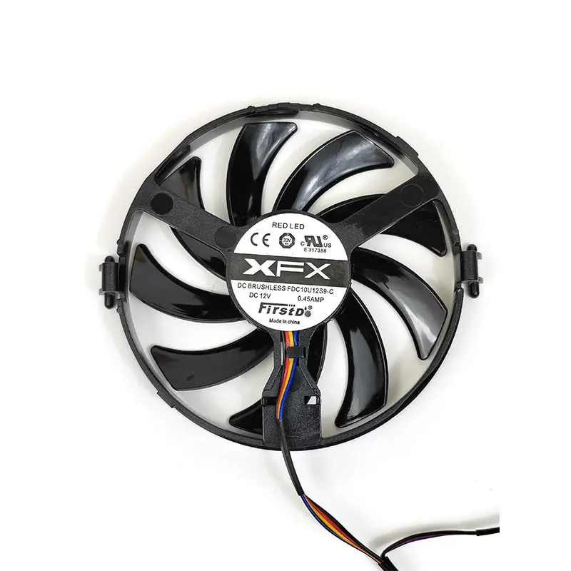 Baru Kipas untuk XFX R9 380X R9 370 370X RX460 560 Kartu Grafis FDC10U12S9-C