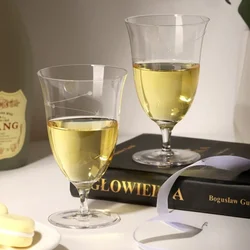 Japanese Crystal Glass Cocktail Sweet Wine Glass Collection Time Handmade High Footed Wine Glass