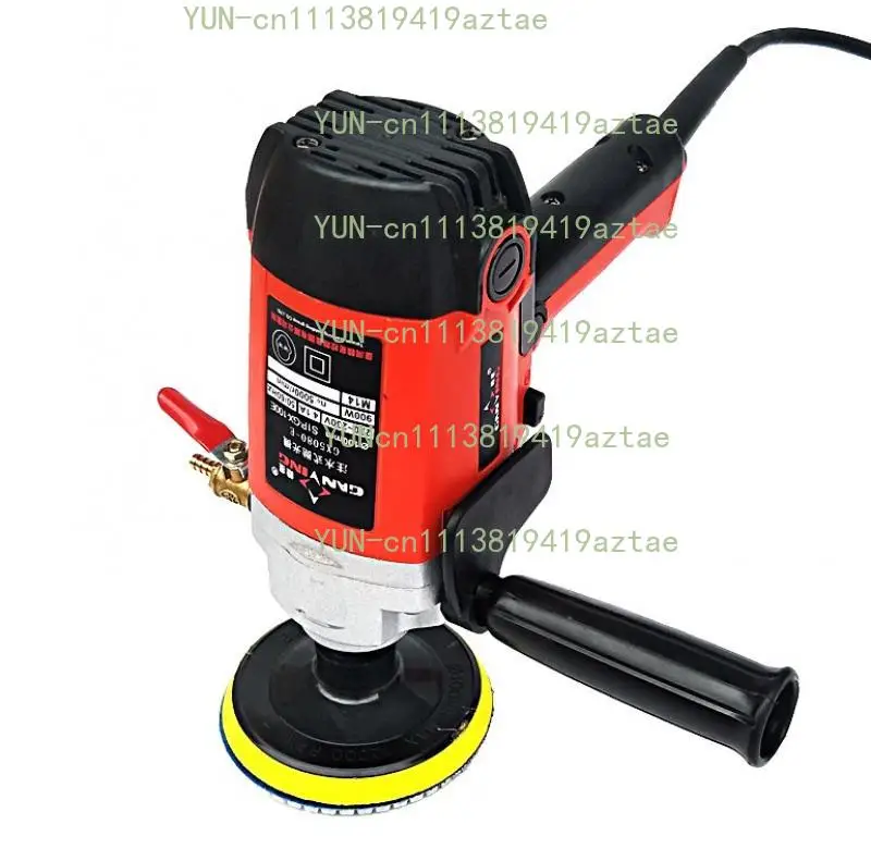 Variable Speed Water Mill Electric Water Injection Sander Polisher Marble Granite Concrete Stone Wet Polisher 900W 220V