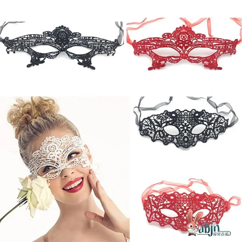 

Кружевная маска-вуаль для лица и глаз Voyeuristic Desire: чувственная тайна для ночного использования от ABENUOR