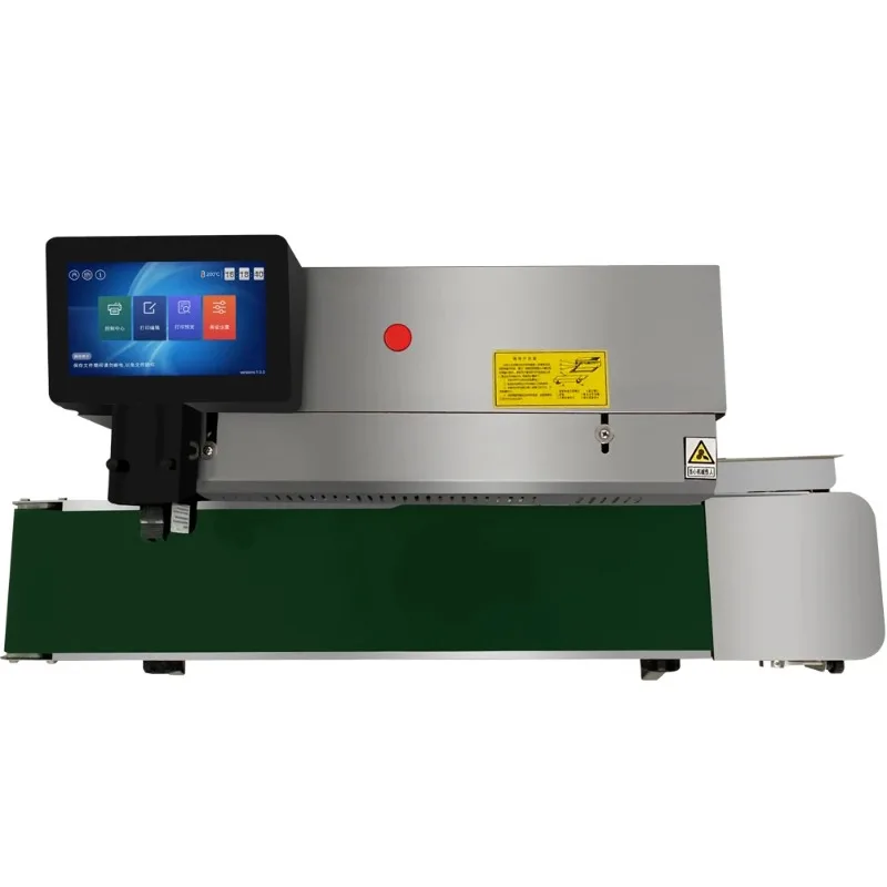 Automatic Band Sealing Machine Continuous Sealing Coding Machine Band Sealer Machine for Aluminum Foil Plastic Bag