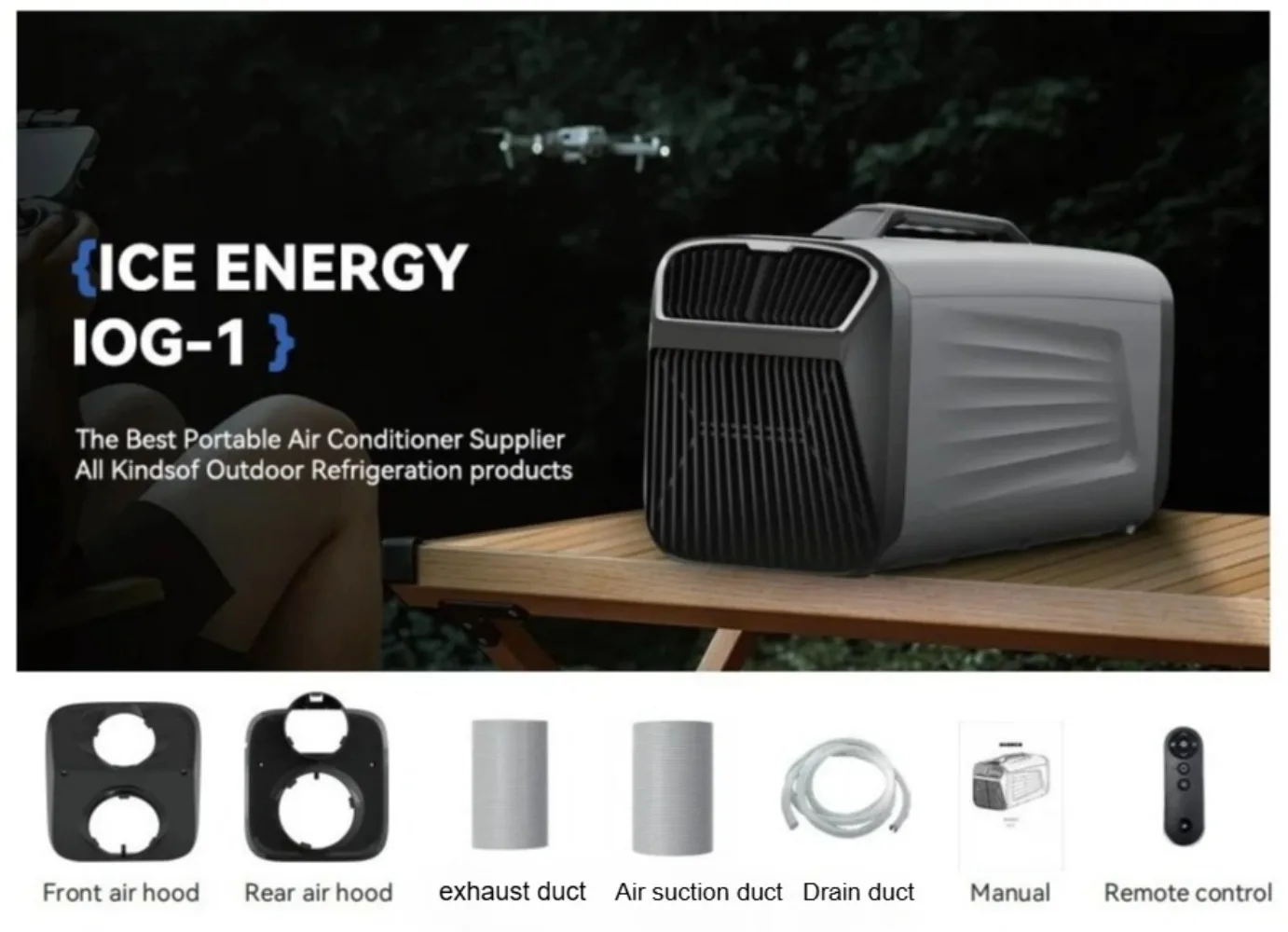 Hot Sale New Portable Air Conditioner  5200 BTU with Power Station Support  Great for Camping RV Travel and Outdoor Use - AliExpress 34