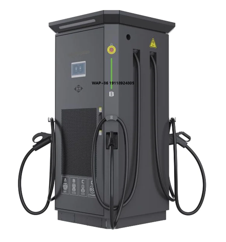 New 60-240kW Series DC EV Charger with V2G Support Parallel Charging Commercial Use OCPP 1.6J Compliance