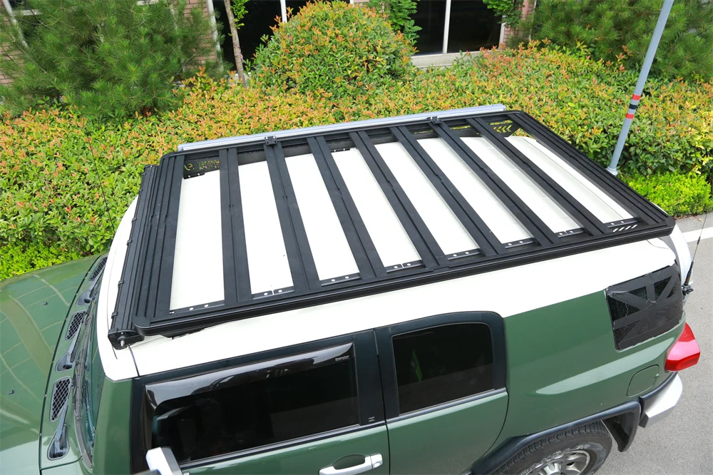 Wholesale Best Seller 4x4 Accessories Universal Aluminum Alloy roof rail rack toyo-ta FJ CRUISER  Car Roof Racks