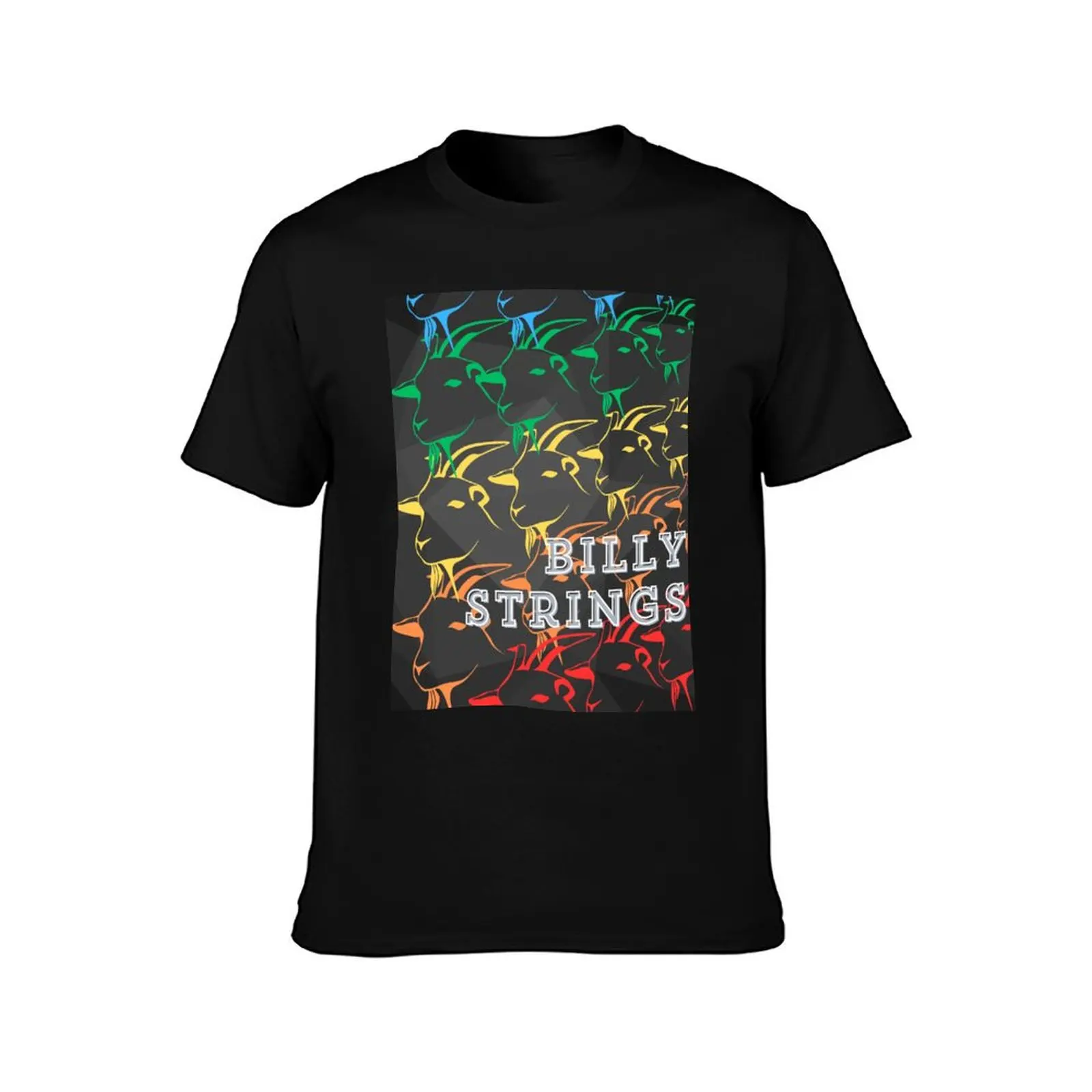 Billy Strings Goats T-Shirt, Cool Short Sleeve T Shirt, Loose Casual Summer Unisex Top
