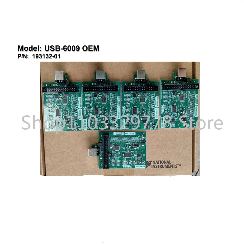 DAQ Board Only,USB-6009, OEM 193132-01, sem gabinete