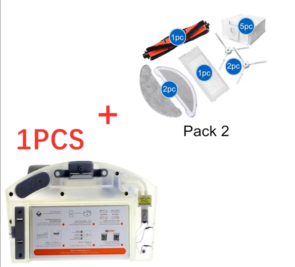 Original ROIDMI EVE Plus หุ่นยนต์เครื่องดูดฝุ่นไฟฟ้าควบคุมฝุ่นกล่องถังน้ำอุปกรณ์เสริม (กรอง)