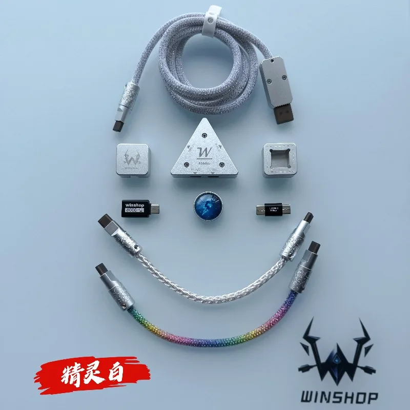 Кабель Winshop 8K, разделенный от 1 до 2, кабель для клавиатуры