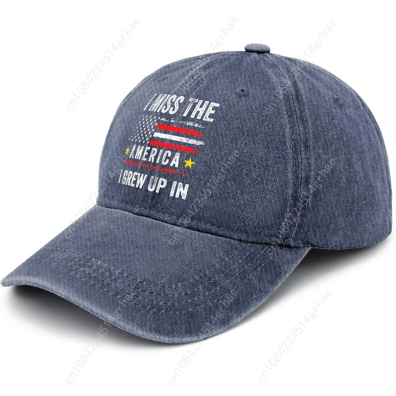 I Miss The America I Grew Up in Hats America Hat for Mens Women & Birthday Hat & Vintage Hat & Funny Hats