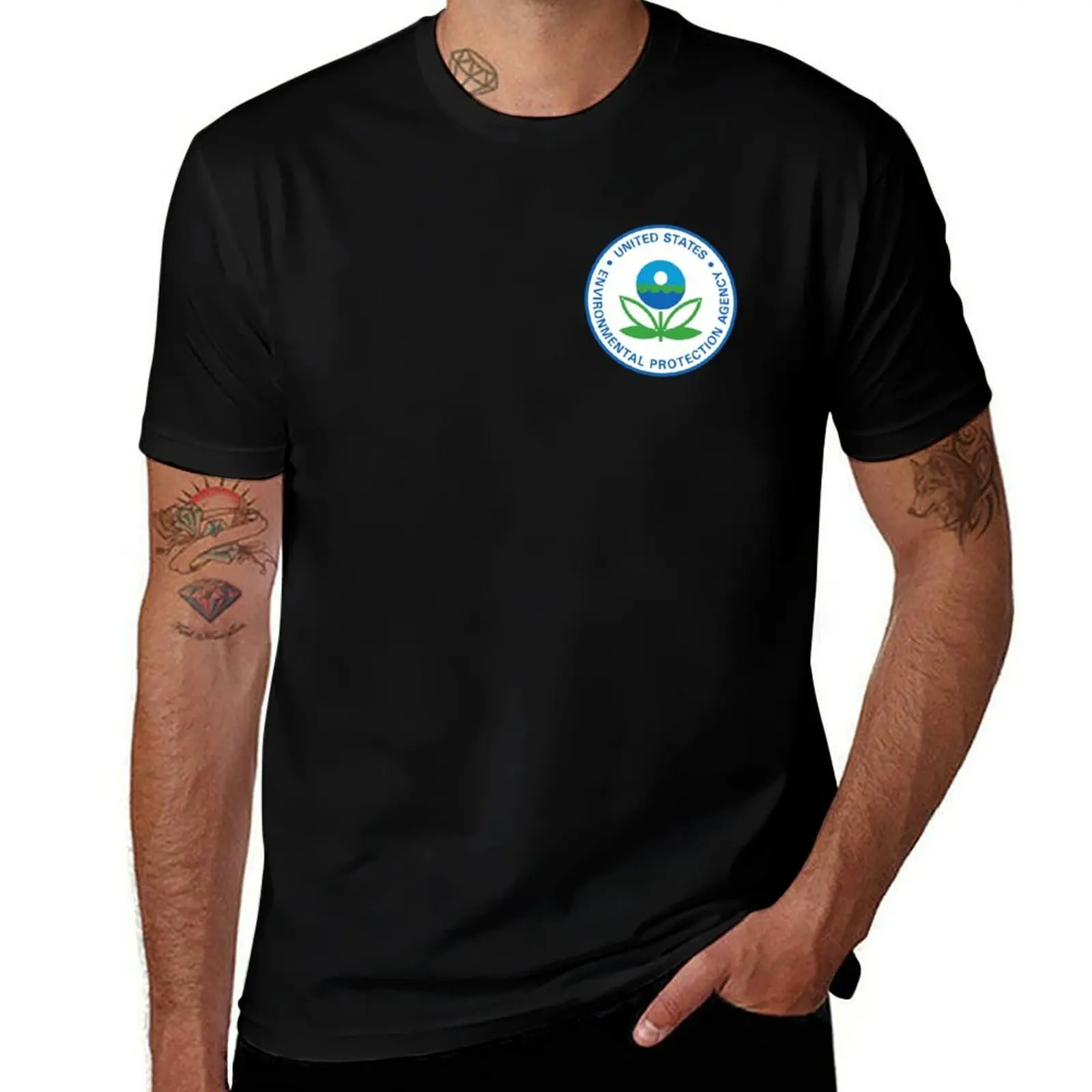 EPA Logo - :Environmental Protection Agency T-Shirt Sweat Resistant Workout Tee Shirt T-Shirt