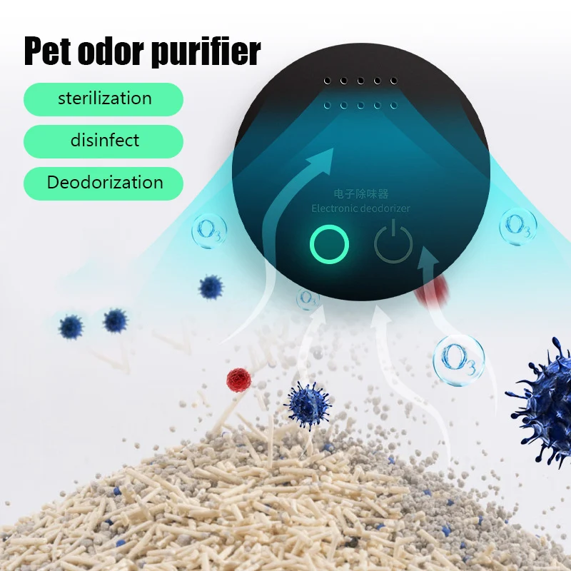 Purificador de aire, generador de ozono, esterilizador inteligente de formaldehído, desodorante para cocina, inodoro, desodorante para habitación de