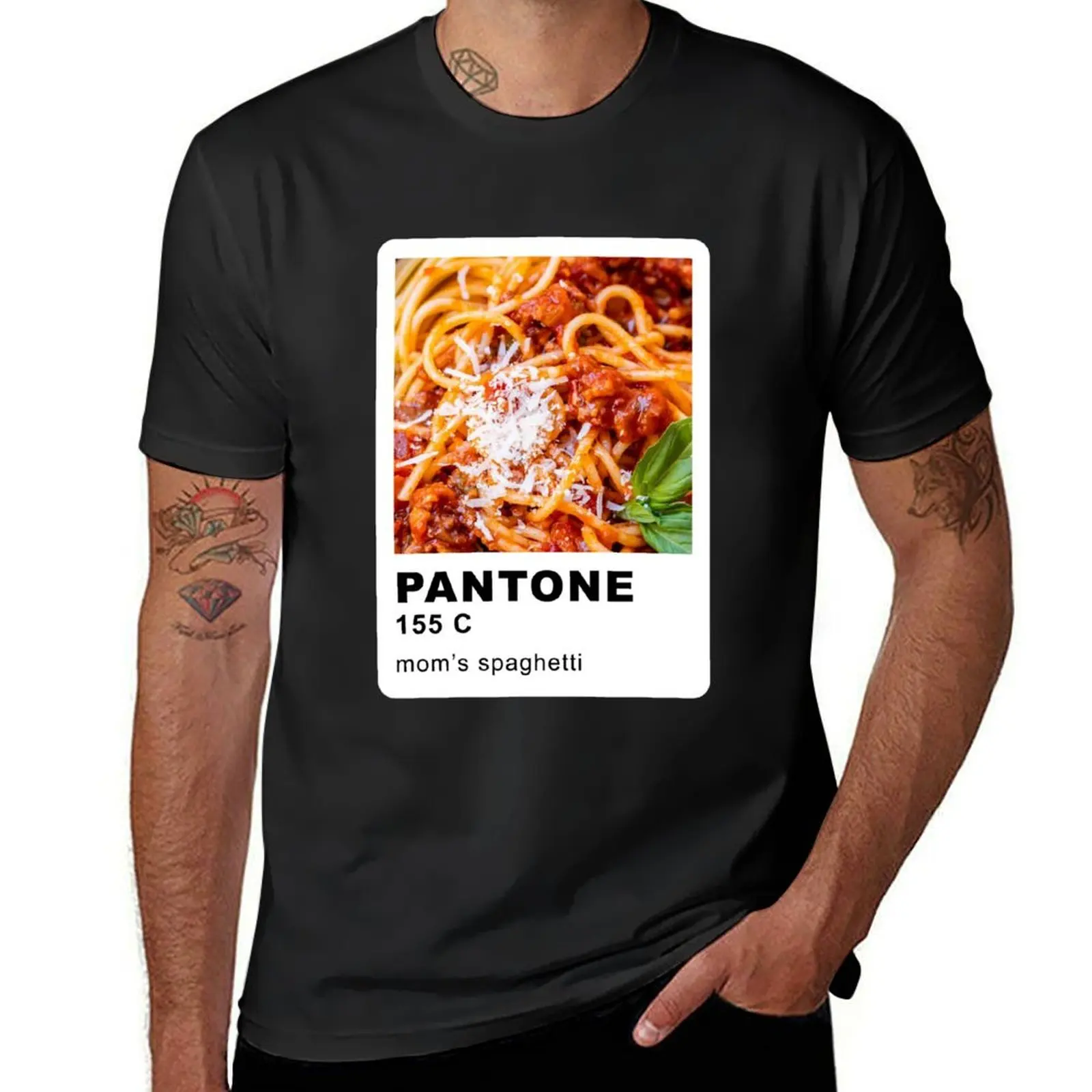 Pantone Mom's Spaghetti T-Shirt korean fashion oversized Aesthetic clothing sublime mens graphic t-shirts funny