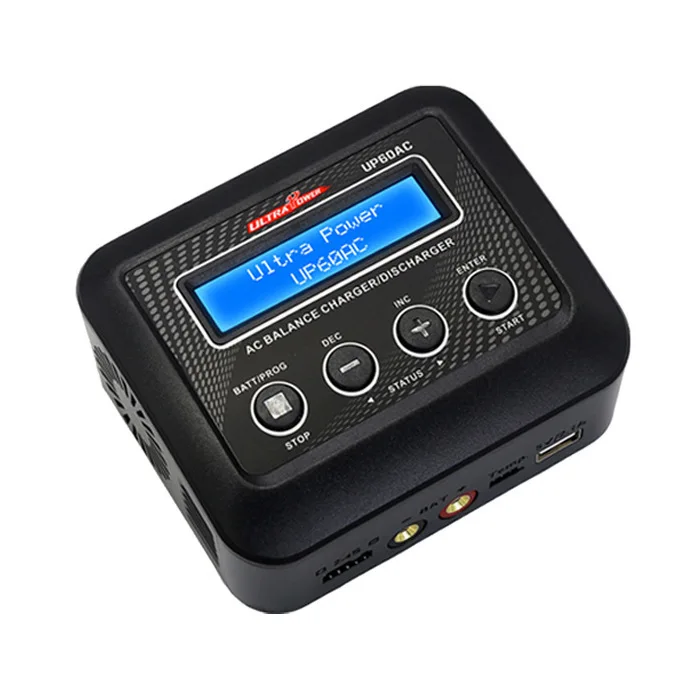 UP60AC model, car model 2-4S multi-functional aircraft model lithium battery balance charger, built-in power supply 60W