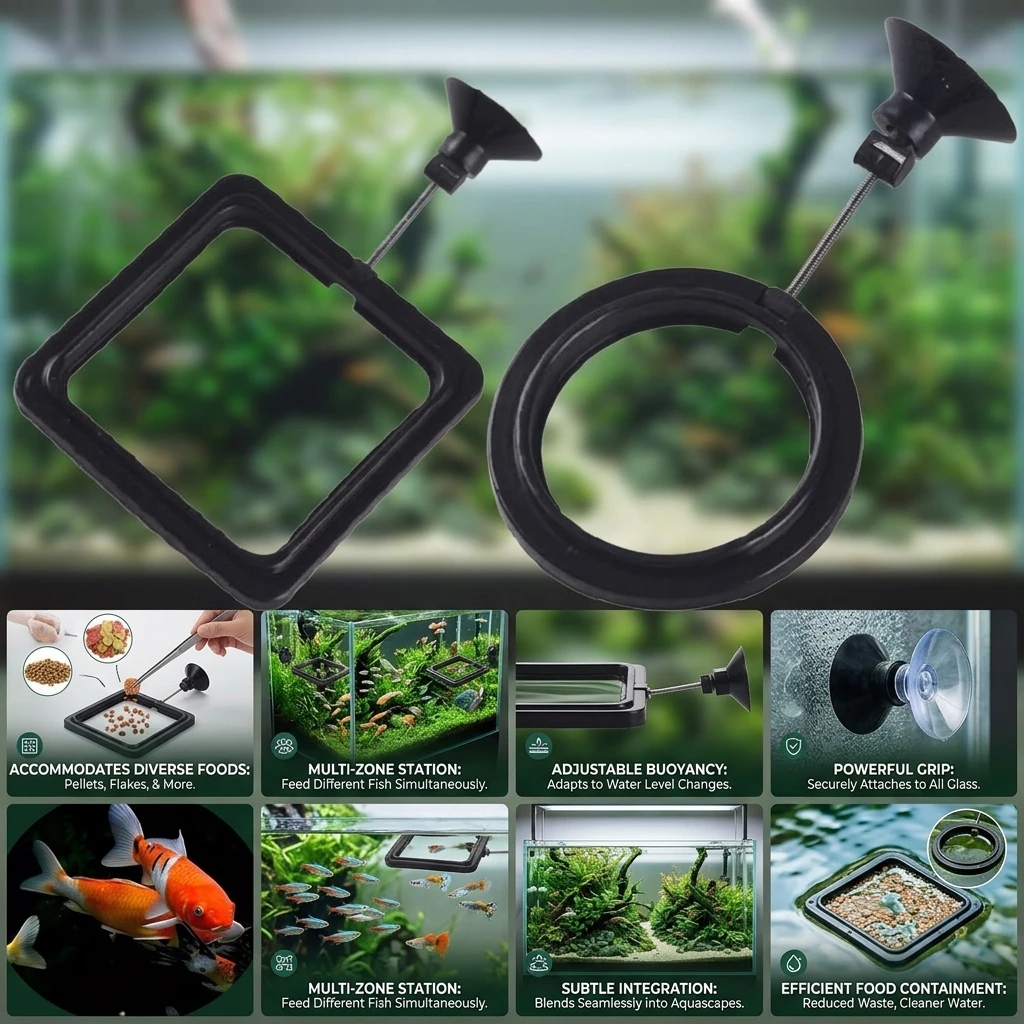 Aquarium Futterring Fischbecke – Aquarium Fish Feeder Bewertung und Preis