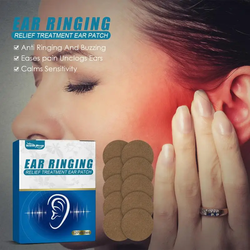 

10pcs Ear Care Patch Deep Nursing Relieve Tinnitus Mild Soothing Improve Hearing Increase Comfortable Portable Ear Sticker