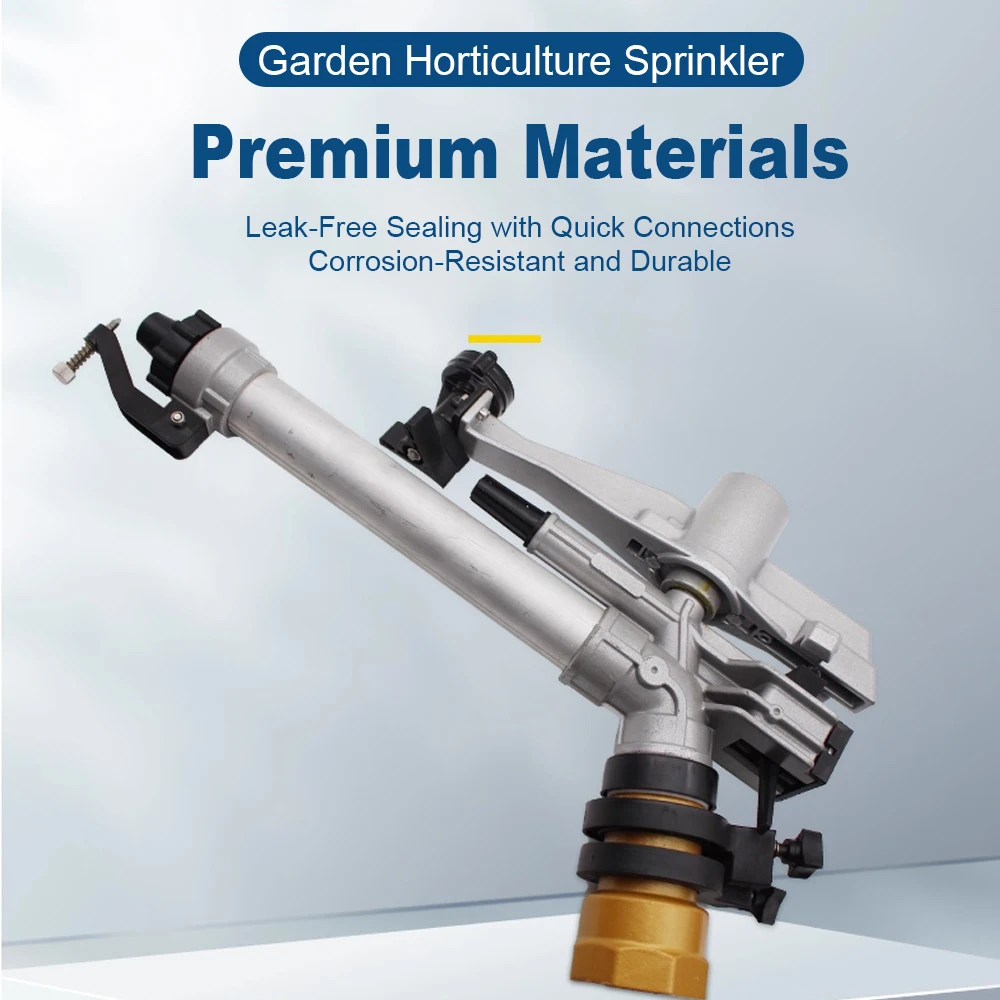 360° Rotation Swing Arm Spray Gun for Horticulture Garden Maintenance Farmland Irrigation Construction Site - Durable Sprinkler