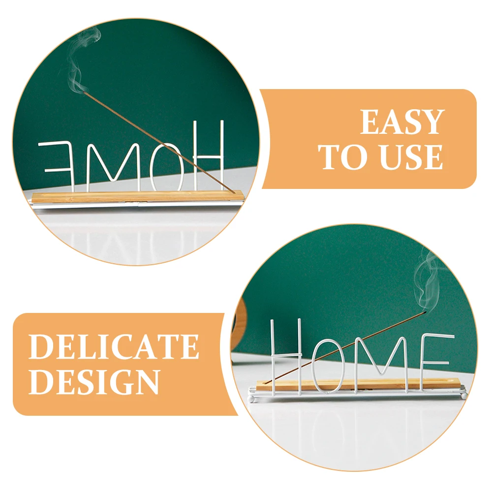 

Metal Incense Insert Burning Sticks Holder Fragrance European Style Burner Wood Scent