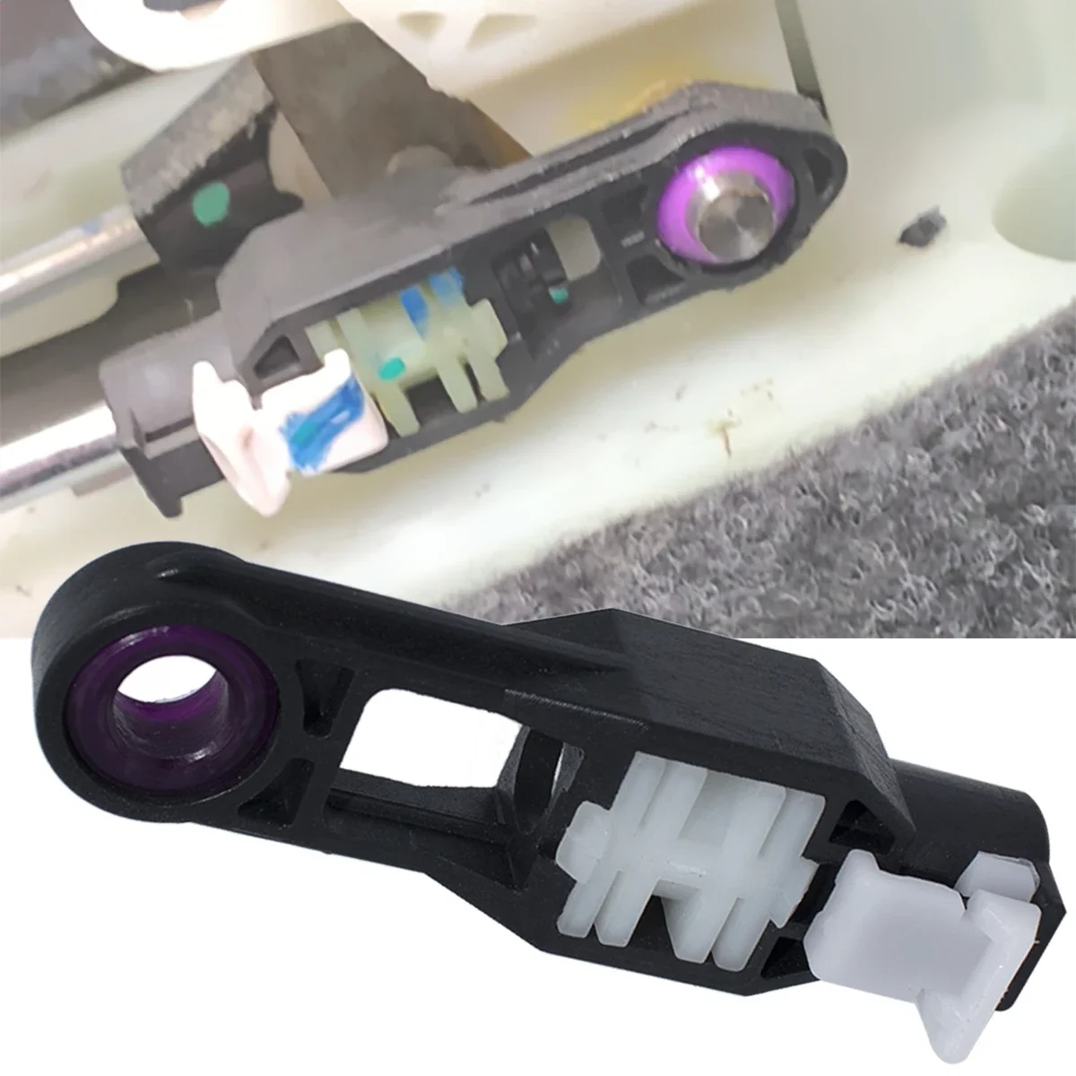 Reparación de buje de Cable de cambio de marchas para Suzuki SX4 Swift Sport Celerio, Conector de enlace de extremo de palanca, adaptador, Selector,