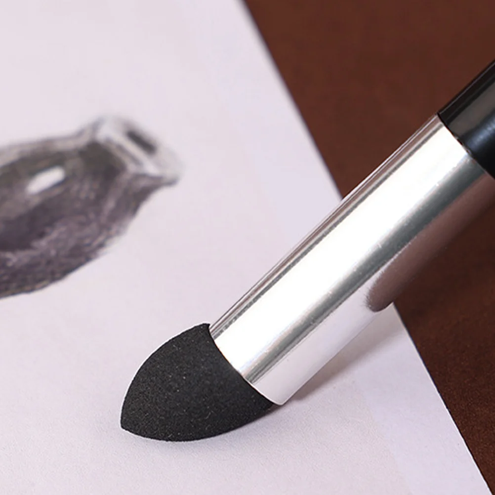 

2pcs Sketch Rubbing Sponge Brush Dual Tip Blending Pen For Art Painting Watercolor Oil Acrylic Drawing Tools Teaching Supplies