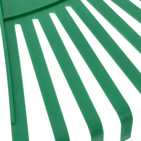 경량 플라스틱 잔디용 갈퀴, 강력한 정원 도구, 낙엽 및 잔디 깎기용으로 사용하기 쉬움, 정원 낙엽 갈퀴