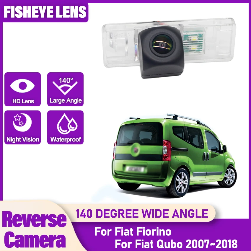Vehicle Reverse Back up Parking Camera CCD Night Vision Auto Rear View Camera HD For Fiat Fiorino For Fiat Qubo 2007 2008~2018