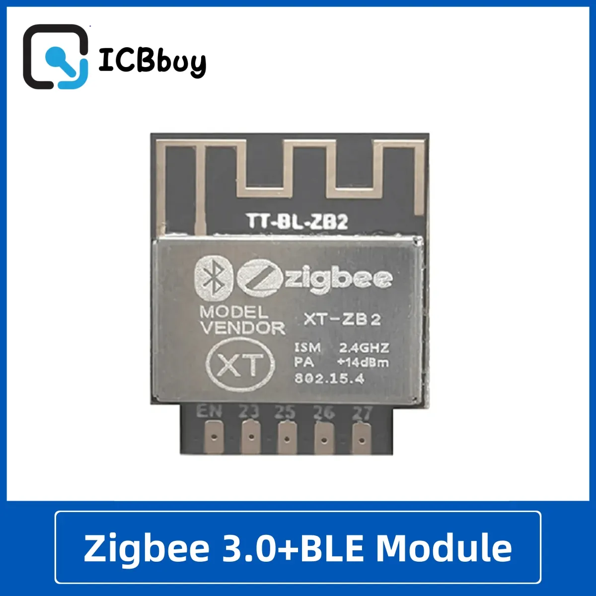 Zigbee 3.0+BLE Module5.0 Low-Power High-Performance Module Transparent Transmission XT-ZB2 BL702 Series