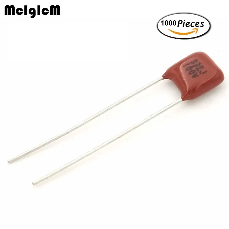 

332 3.3nF 100V CBB Polypropylene film capacitor pitch 5mm 3.3nF