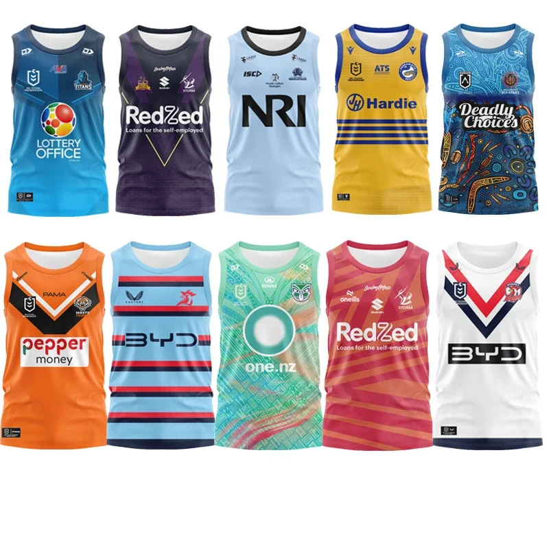 2025 NRL الرجبي بلا أكمام جيرسي ملبورن ستورم سيدني روسترز باراماتا بانثرز81