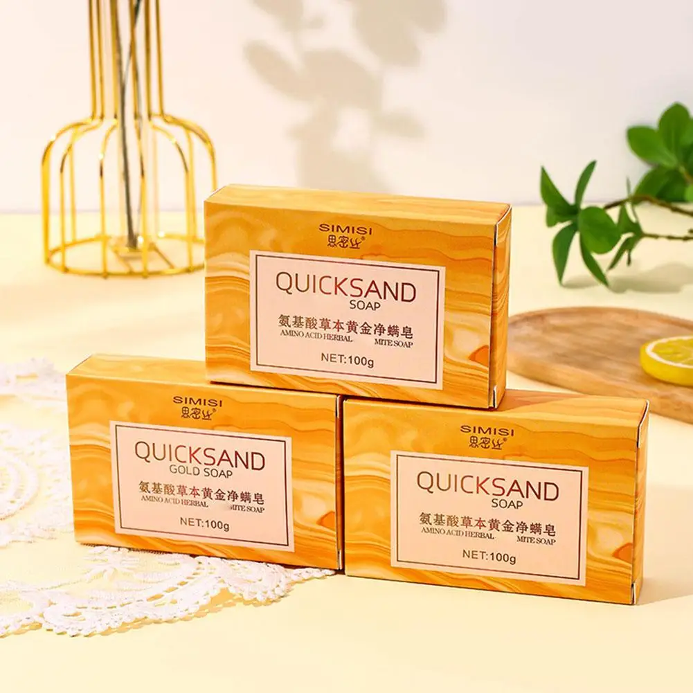 

NEW Handmade Gold Soap Bar For Face & Body Peptide 24k Gold Soap Smooth Skin And Moisturizing Nourishing Deep Cleaning Skin Care