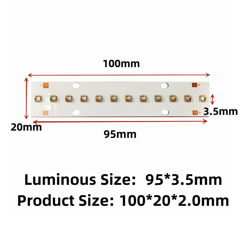 

36W 36 watts uv curing lamp led uv 365nm uv 405nm uv led light 395nm Led module UV parallel light uv lamp for printer