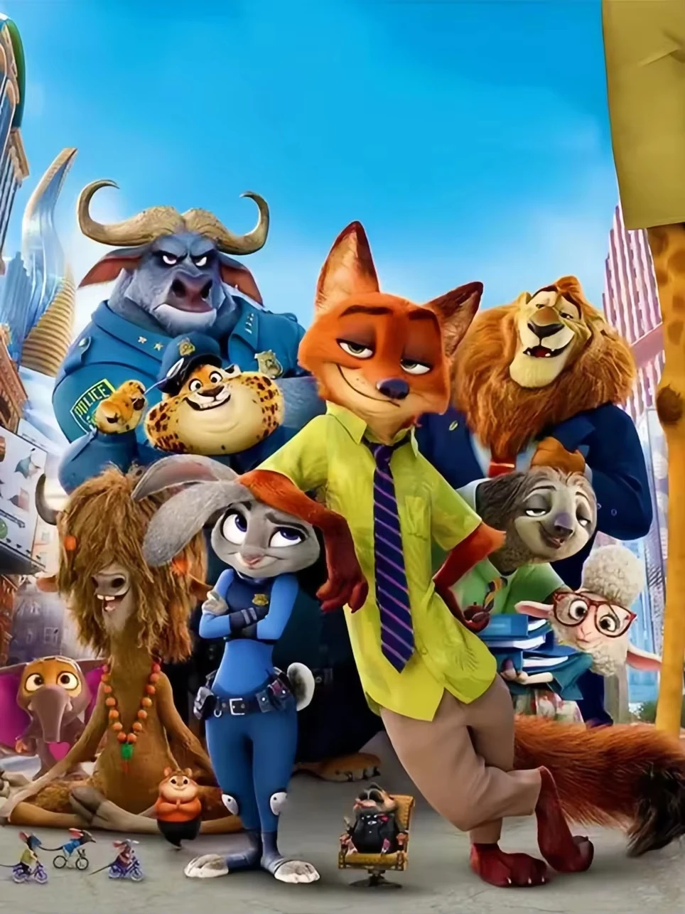 

Oil Painting By Numbers Cartoon Zootopia DIY Number Drawing Canvas Pictures By Numbers Home Decor Holiday gift Frameless