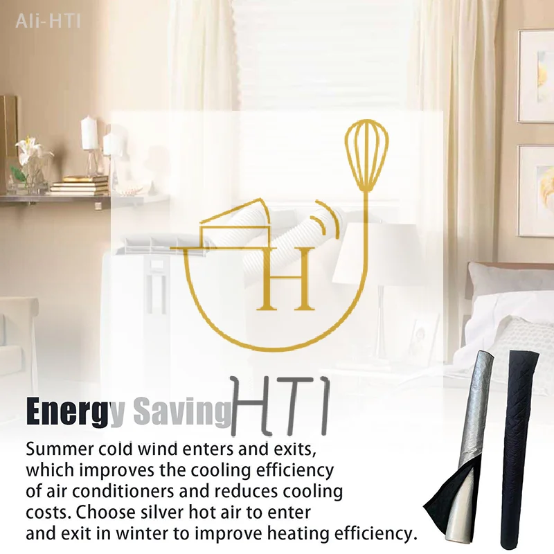 الغبار تنوعا أنبوب العادم الملحقات للمنزل النوم مكيف الهواء المحمول خرطوم غطاء خرطوم التيار المتناوب كم للحد من الحرارة #1