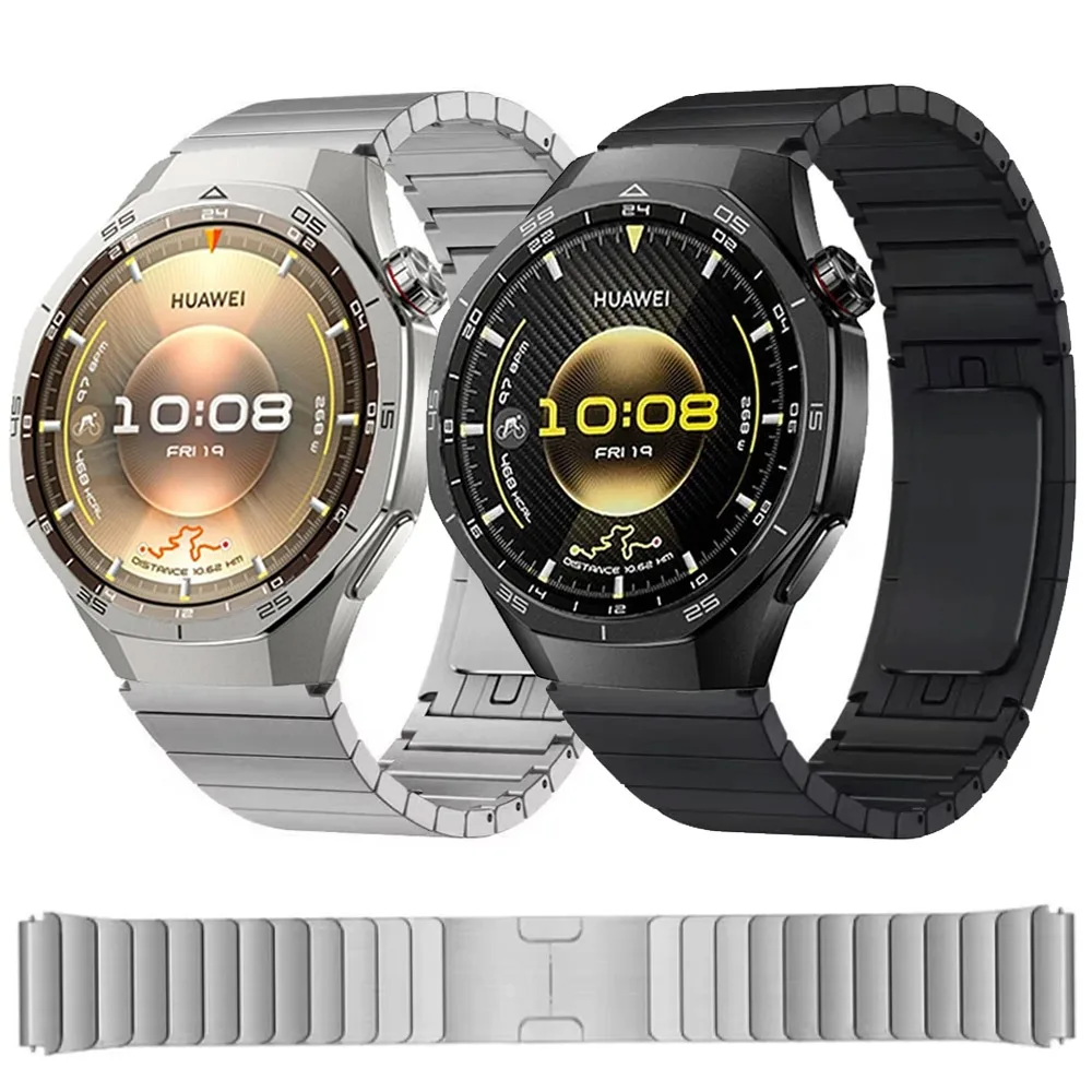 

Металлический быстросъемный титановый ремешок 22 мм для Huawei Watch GT6 Pro/GT6/5/4/3 46 мм, браслет для Redmi Watch 5 Lite/активный браслет
