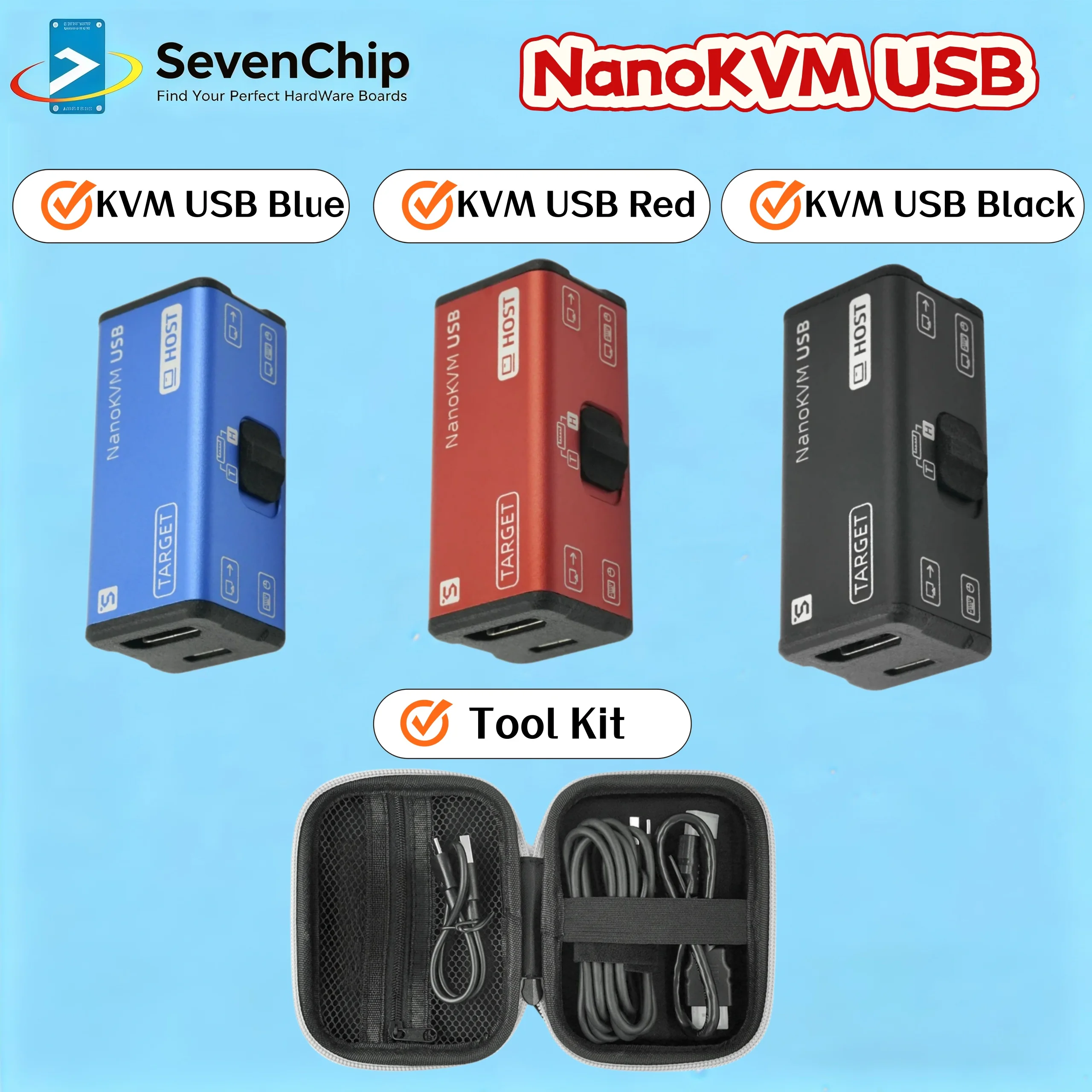 Sipeed NanoKVM USB 3.0 Operation Maintenance Capture Card Virtual Keyboard Mouse Web Control HDMI Loop Out 4K60