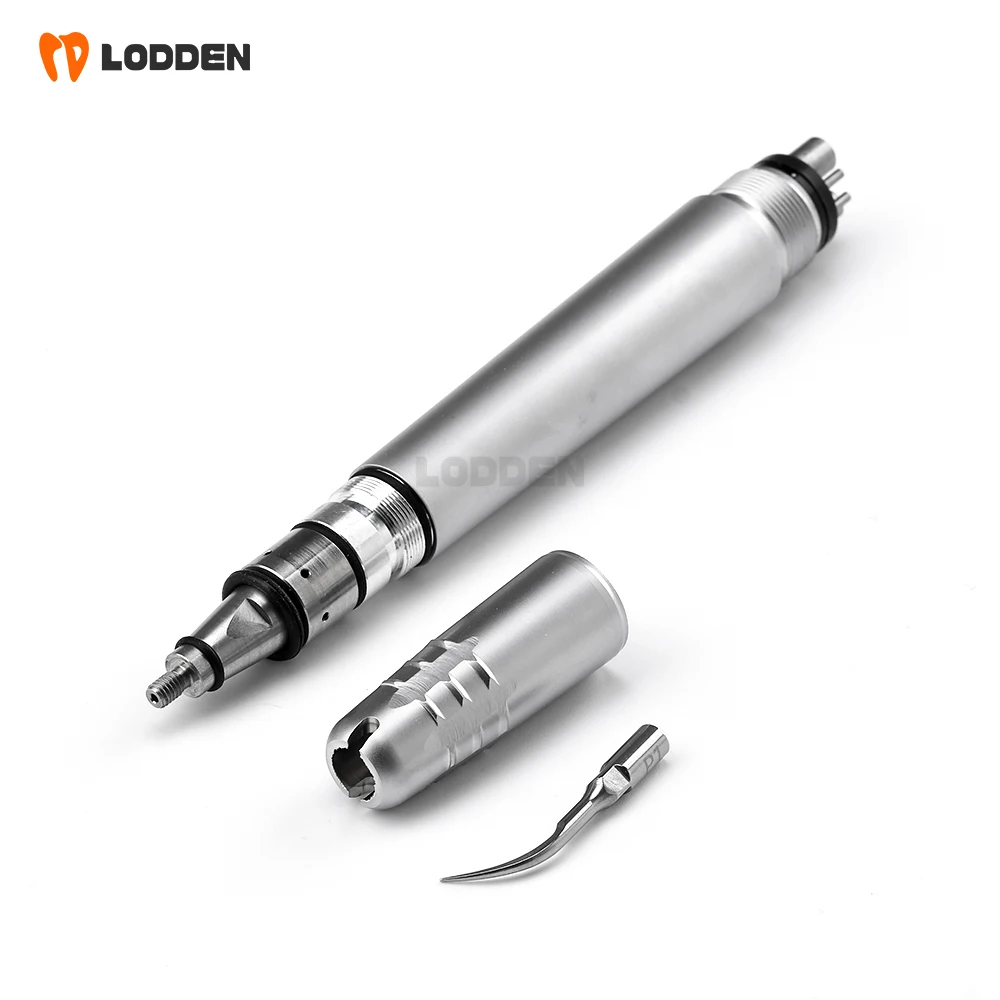 Dental Ultrasonic Air Scaler 3 Tips Tooth Calculus Remover Cleaning tool Handpiece Whiten Tooth Oral Cleaner 2/4 Holes