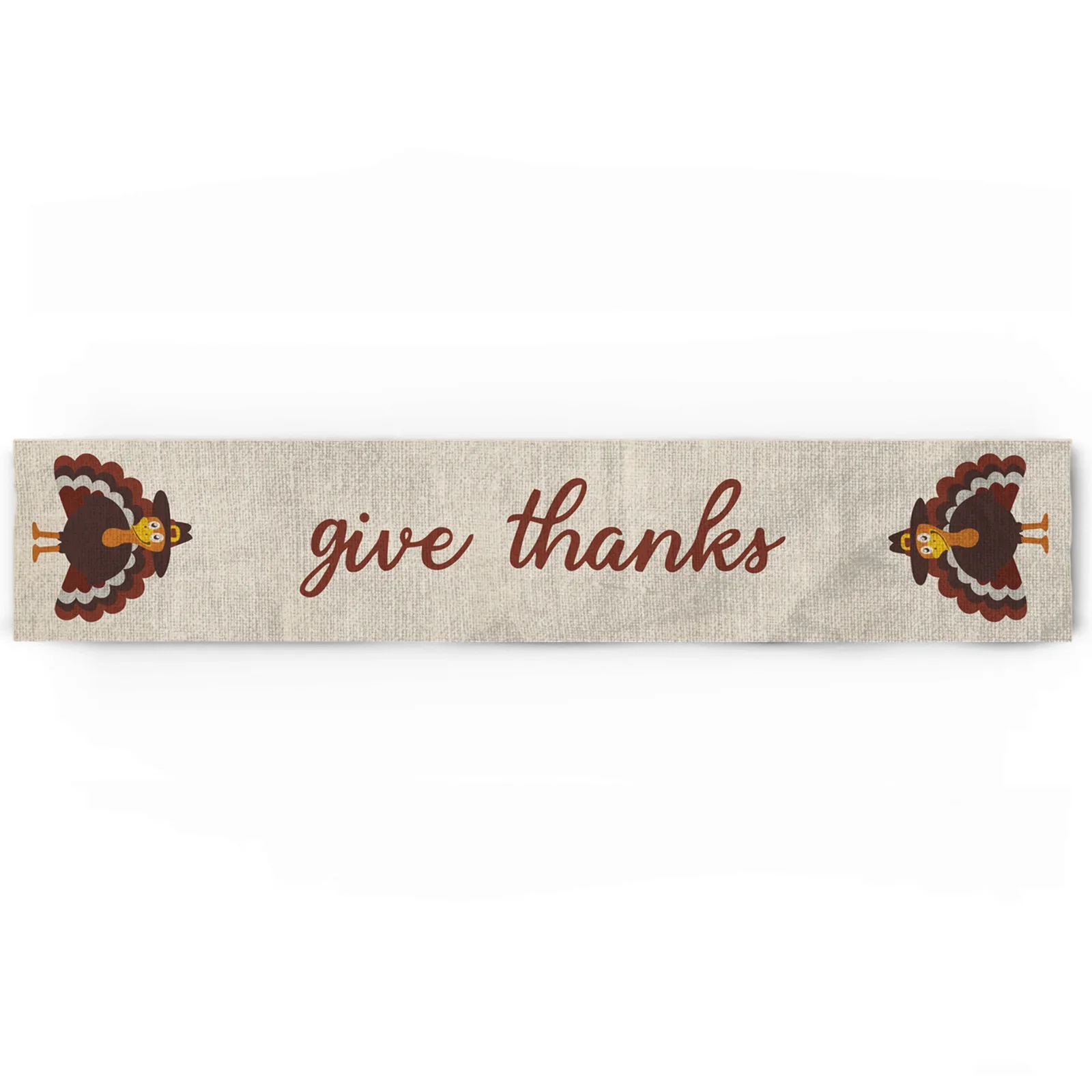 Thanksgiving Turkey Table Runner Wedding Festival Table Decoration Home Decor Kitchen Table Runners Placemats