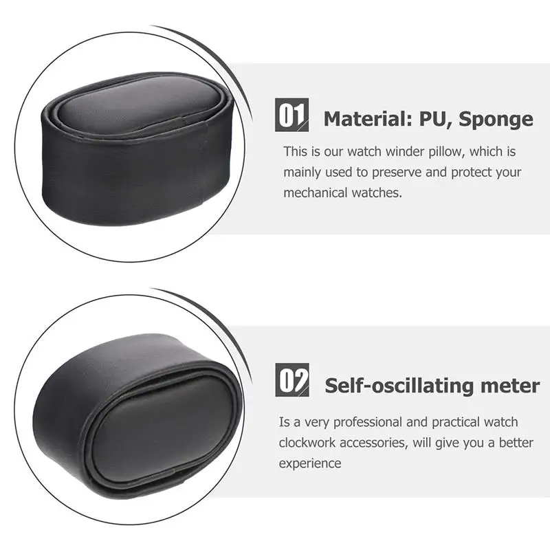 4 pçs relógio dobadoura travesseiros do plutônio relógio de pulso display para relógio de pulso pulseira caixa de armazenamento suporte almofada relógio dobadoura acessórios