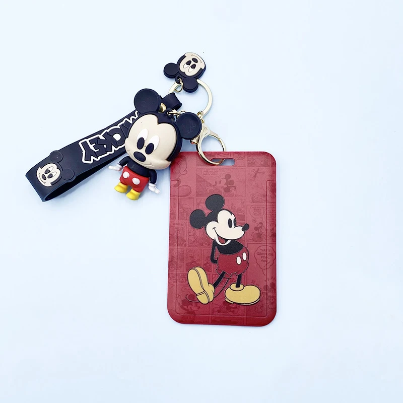 Mickey Minnie Id Badge Houder Hanger Handriem Donald Daisy Deur Kaarthouders Sleutelhanger Meisjes Jongens Disney Sleutelhanger Credential