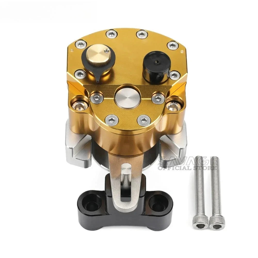 Per HONDA VFR800F VFR800Fi VFR800 VTEC VFR 800 F FI Ammortizzatore di Sterzo Stabilizzatore Moto Regolabile Invertito di Sicurezza