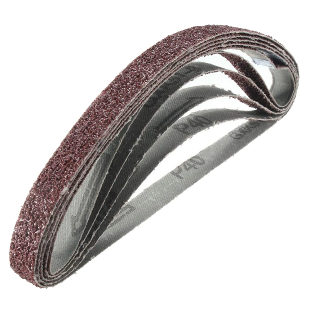 

ABMS-20Pcs 13X457mm Zirconia Abrasive Sanding Belts 40/60/80/120 Grit