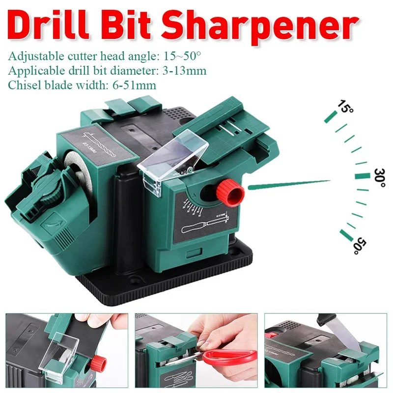 Multifunctional Electric Knife Universal Sharpener Bench Mounting Multipurpose Sharpener/Chisel/Plane Blade/HSS Drill Sharpening