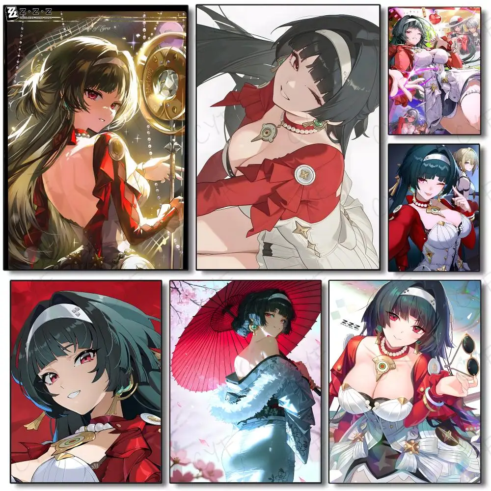 idol healer H-Honkai: Star Rail Astra Yao Poster Painting Wall Art Mural for Living Room Home Decor and Gifts