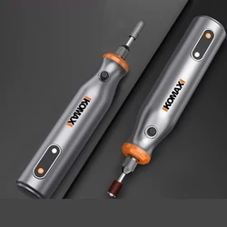 Komax Electric Grinder USB Charger Cordless Household Engraving Pen Grinding Polishing Variable Speed Power Rotary Tools