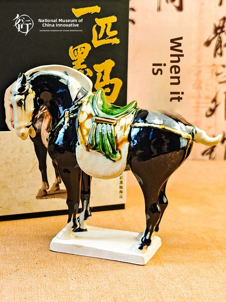 Chinese Style Ceramic  Decorative Ornaments Museum Quality Tabletop Decorations for Elderly Teachers Study Room Decor