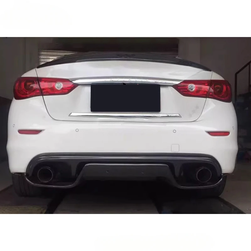 

Fengxuan For Infiniti Q50 (2014-2018) Carbon Fiber Rear Bumper Lip Spoiler