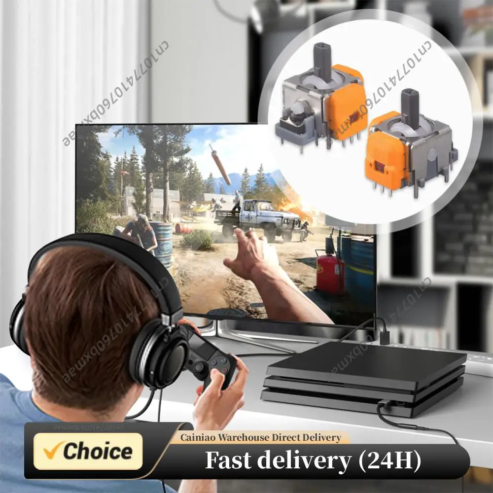 

10 шт. сменных джойстиков с датчиком Холла, 3D аналоговые стики для ремонта контроллеров PS5/PS4/Xbox One/Series, запчасти и аксессуары