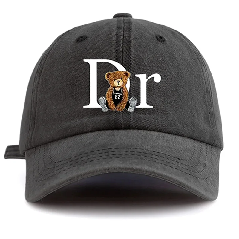 1 PC YELLOW STONE Print Washed Baseball Cap, Classic Casual Stylish Vintage Soft Sweatband Adjustable Size Lightweight Sun UV Pr