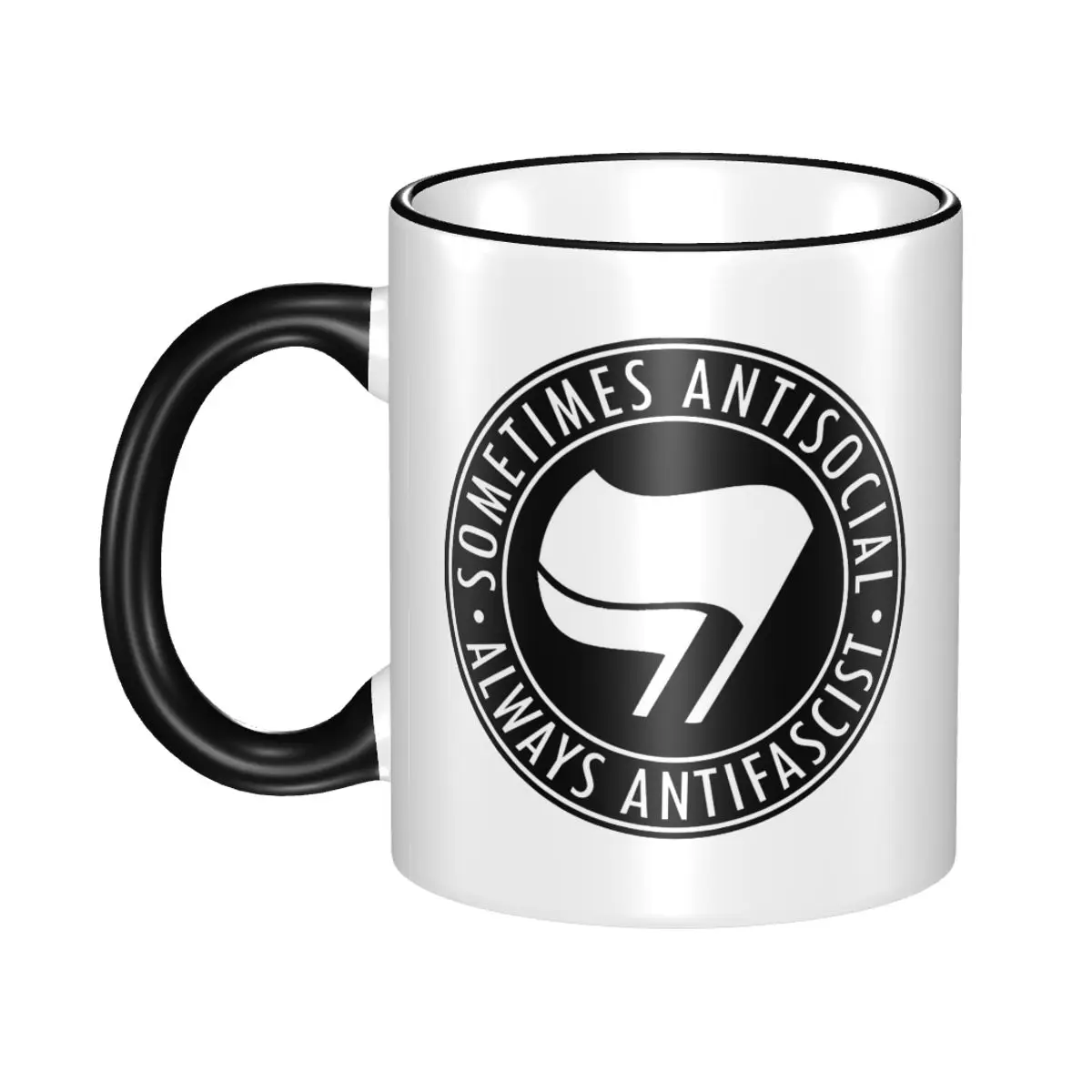 

High Quality Always Anti Fascist Merch Mug Cute Coffee Cup
