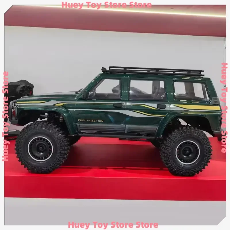 Nouveau YK4107 Pro 1/10 RC chenille-châssis 4WD LCG avec tour de réservoir et moteur sans balais, grimpeur télécommandé