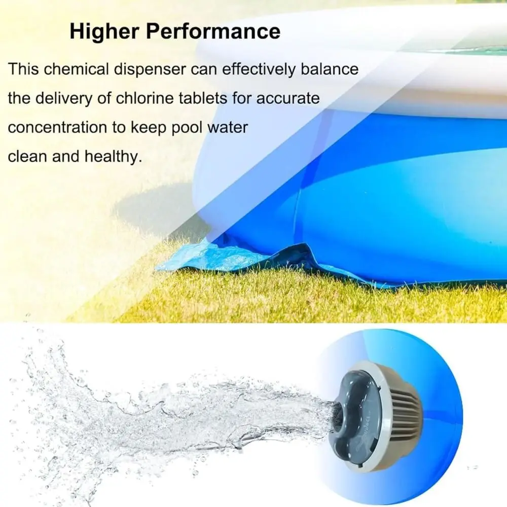 New P05345 Chlorine Dispenser P03821 ABS Hot Tub Dispenser Replacement Part For Hot Tub view 3